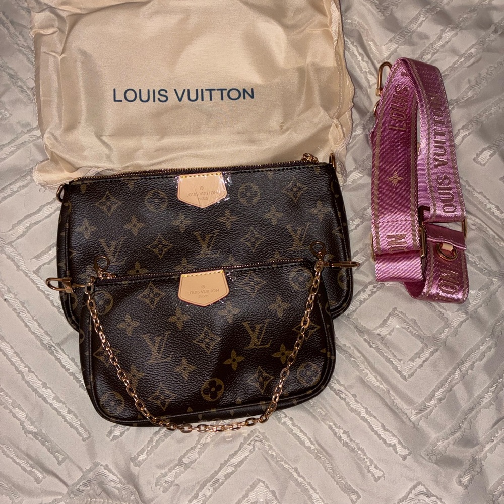 Designer inspired monogram bag